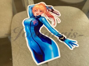 Metroid - Anime - Samus Aran Calcomanía Vinilo Prime Zero Pegatina Personalizada - Imagen 1 de 7