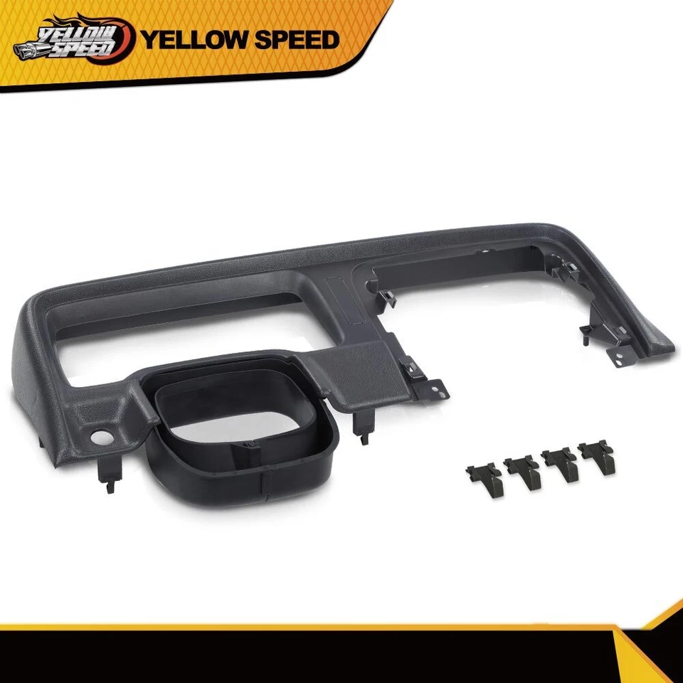 Fit For 1997-2001 Jeep Cherokee XJ Dash Bezel Trim Speedometer Column Surround - Image 1 of 4