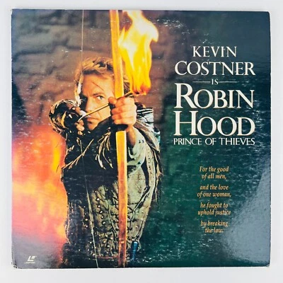 Robin Hood: Prince of Thieves LaserDisc LD (1991) 14000 Foto 1 de 4