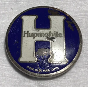 1918~1925 HUPMOBILE MODEL R RADIATOR EMBLEM - Picture 1 of 5