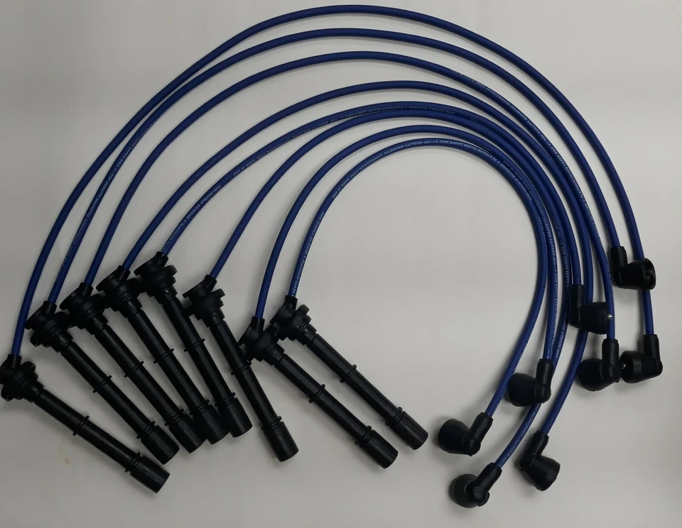 Juego de cables de bujía Mustang 4,6 L DOHC SVT Cobra 96-98 8 mm clase platino 98408 Foto 1 de 2