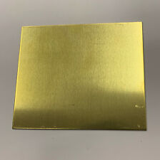 Brass sheet various sizes, various thickness. Models making, jewellery making