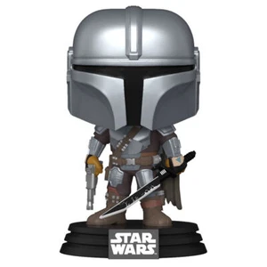 Star Wars The Mandalorian With Darksaber POP #663 Vinyl Figur FUNKO - Bild 1 von 1
