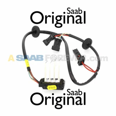 NEW SAAB 9-5 HEATER BLOWER MOTOR FAN RESISTOR 1999-2005 - GENUINE OEM - 4869319 - image 1 of 2