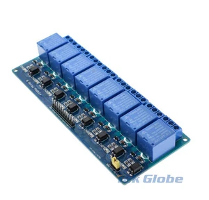1pcs 5V 8 Channel Relay Module Board for Arduino DSP PIC AVR MCU ARM Electronic - Picture 1 of 5
