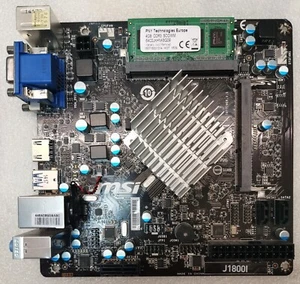 ✅Carte Mère Msi J1800I / Intel Celeron J1800 / Socket 1170 / 4Gb DDR3 1333Mhz - Imagen 1 de 6