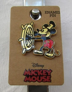 Prendedor esmaltado Disney Loungefly Steamboat Wille Mickey Mouse NUEVO 2017 - Imagen 1 de 3