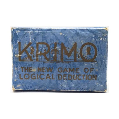 G.T. Storey Board Games Krimo Box Fair/VG - Image 1 of 2