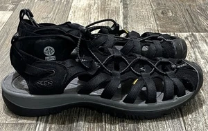Keen Sandal Women’s 10 Black Whisper Bungee Slingback Closed Toe Casual 1018227 - Picture 1 of 8