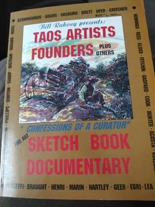 Signiertes Bill Rakocy Presents: Taos Künstler & Gründer 2002 Buch, Roman Geschichte Kunst - Bild 1 von 20
