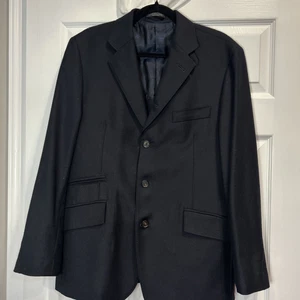 CORNELIANI Navy 100% Schurwolle Herren Blazer Sport Mantel Jacke - EU 50 / US 42 - Bild 1 von 10