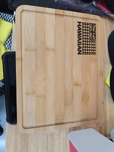 Hawaiian Tribal Flag Cutting Board 8.5X11.5 Inch - Picture 1 of 1
