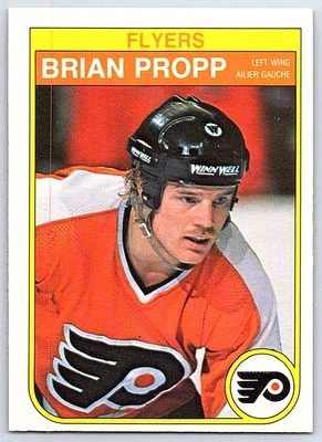 1982-83 O-Pee-Chee Brian Propp Philadelphia Flyers #256 - Image 1 of 2
