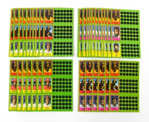 Lot of (35) 1981 Topps Baseball Scratch-off 3-Card Panel Unscratched Ozzie Smith - Picture 1 of 8