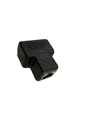 1 To 2 Ways RJ45 Ethernet LAN Network Splitter Adapter Coupler Connector - Image 1 of 4