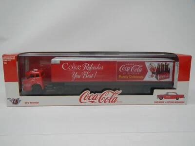 M2 Machines Coca-Cola 1957 Ford C-600 & 1957 Ford Fairlane 500 50B01 - Image 1 of 4