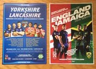 England v Jamaica & Yorkshire v Lancashire Rugby League Flier Double sided 2019