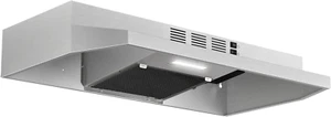 Range Hood 30 Inch under Cabinet, Stainless Steel Kitchen Vent Hood 280CFM, Buil - Picture 1 of 6