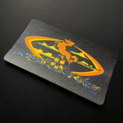 PLANCHA HIPPIE UNICORNIO PEGASO VINTAGE reutilizada en un parche de calcomanía adhesiva *leer Foto 1 de 4