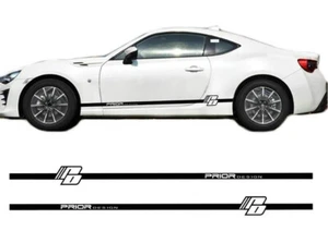 2 PCS Car Side Sticker Decal For Audi BMW Ford Volkswagen Toyota Mercedes Honda - Picture 1 of 10