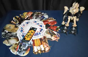 2008-09 Star Wars Toys Clone Wars 11" Talking General Grievous Figura y Fandex - Imagen 1 de 7