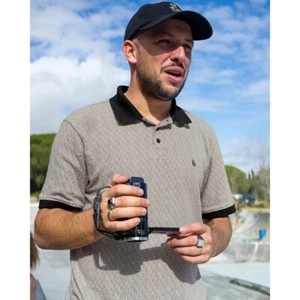 Polo Volcom Piedra Natural Monopatín Manga Corta Teca Talla: M Nuevo con Etiquetas - Imagen 1 de 3