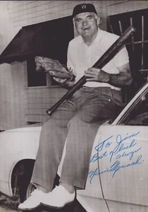 HEINIE MANUSH - AUTOGRAPHED INSCRIBED PHOTOGRAPH - Picture 1 of 2