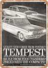 METAL SIGN - 1961 Pontiac Tempest