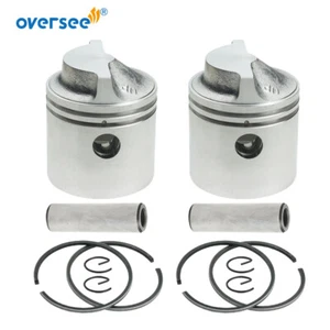Kit de 2 piezas de pistón 6G1-11631 y anillo STD 6G1-11610 para motor fueraborda Yamaha 2T 6-8 HP - Imagen 1 de 5