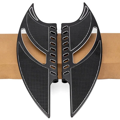 Tableros de pie delanteros de motocicleta CNC para Harley Road King Glide FLHT EE. UU. Foto 1 de 4