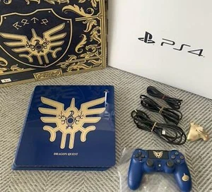 Consola de lotería Playstation4 PS4 delgada Dragon Quest XI edición roto Japón Imp SONY - Imagen 1 de 7