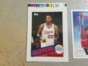 Benoit Benjamin Clippers PRE PRINT 1992 - 1993 Topps Archive OVERSIZE PROOF - Picture 1 of 2
