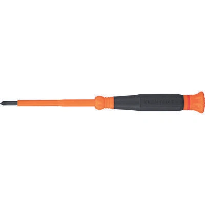 Klein Tools 6233INS Insulated Precision Screwdriver, #0 Phillips, 3-Inch Shank - Image 1 of 4