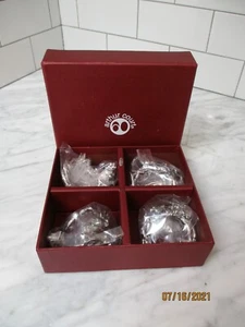 NIB Arthur Court (4) GRAPE Clusters Napkin Rings 09-0134 - Picture 1 of 5