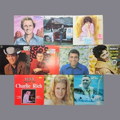 Vintage 11 LP Lot #280: Classic Country & Western Music, VG Or Better Vinyl - Image 1 of 4