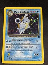 Dark Blastoise 3/82 Team Rocket Holo Rare 2000 Pokémon MP Clean