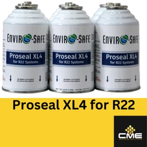 Envirosafe Proseal XL4 Sealant for R22, AC Coolant Support, 6 cans - Picture 1 of 4