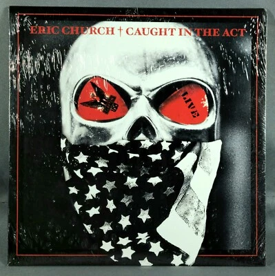 Eric Church "Caught In The Act" Sealed Reissue 2x Red Vinyl LP Album RSD 2017 - Image 1 of 4