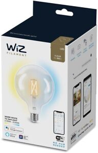 WiZ G125 LED smart Wifi Filament Bulb 6.5W (60W) 810 Lumen E27 Alexa Siri