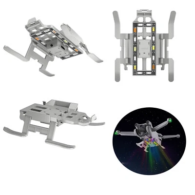 Für DJI Mini 3 Pro Drohnes Faltbar Fahrwerk Landing Gear mit LED Licht Kit Lampe - Bild 1 von 4