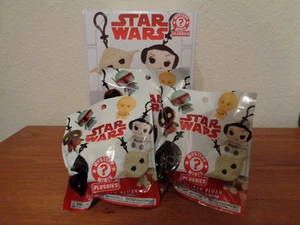 Star Wars Classic Mystery Mini Funko Plushie Figure Backpack Hanger Clips - Picture 1 of 5