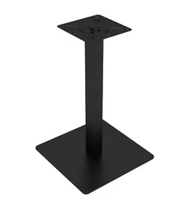Base de mesa cuadrada 71 cm, juego en negro - Imagen 1 de 6