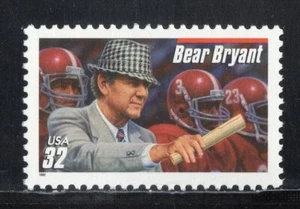 3148 * BEAR BRYANT *   U.S. Postage Stamp Single MNH  ^ - Picture 1 of 1
