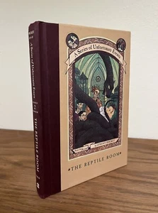 THE REPTILE ROOM by Lemony Snicket (Brett Helquist) TRUE 1999 HB 1st PRINTING! - Picture 1 of 3