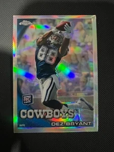 DEZ BRYANT 2010 TOPPS CROMO ROOKIE RIFRATTORE RC #60 - Foto 1 di 3