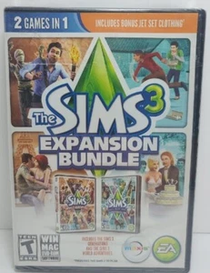 The Sims 3 expansion bundle (World Adventures/Generations) PC NEW SEALED - Picture 1 of 4