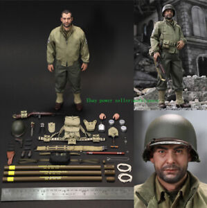 1/6 SCALE DID WWII US Soldier Doll Ranger E Sergeant Mike Rewart Action Figure