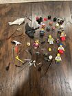 VTG Mixed Lego Minifigures Weapons Tools, And Accessories SEE PICTURES As Is