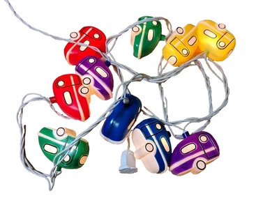 Ретро путешествий трейлер гирлянды, патио мини кемпер, RV тент караван кемпинг - Изображение 1 из 4