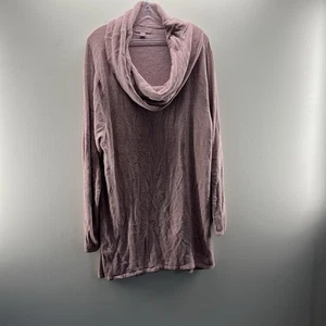 Barefoot Dreams Cozy Chic Ultra Lite Coastal Cowl Neck Tunic Rosebud 2X - Picture 1 of 9